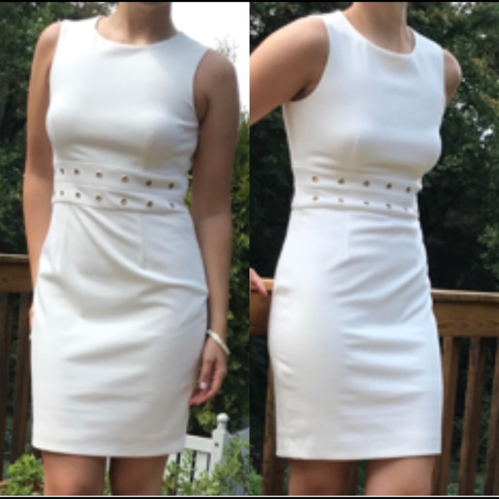 ⭐️CALVIN KLEIN WHITE DRESS⭐️ BRIDE WEDDING SHOWER